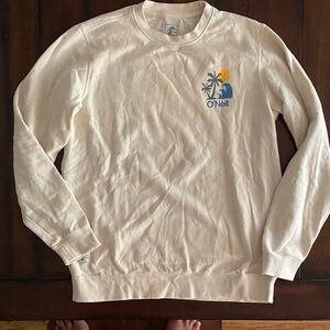 O'Neill Men's Cream Crewneck Sweater